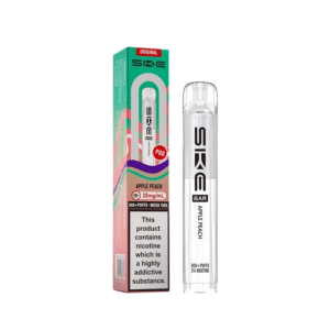 Apple Peach SKE Bar 600 Prefilled Pods