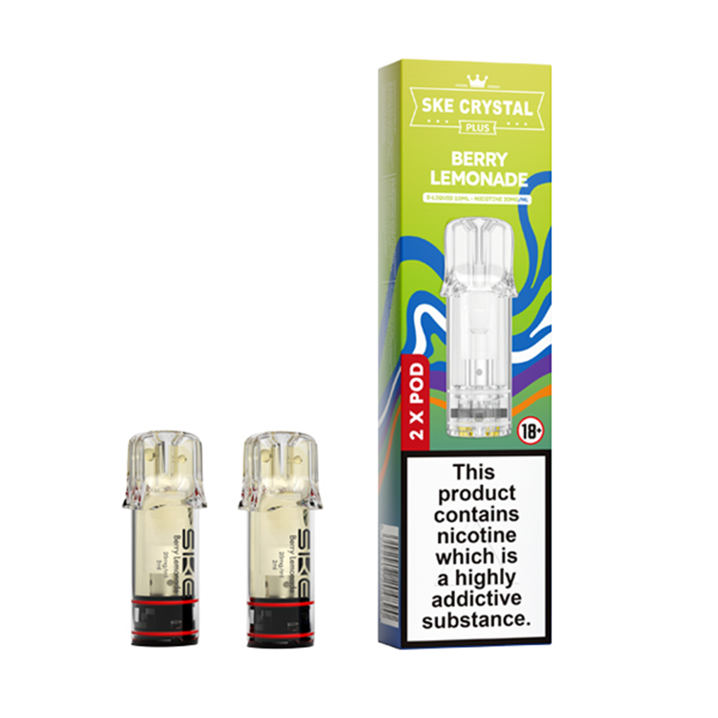 SKE Crystal Plus Berry Lemonade Prefilled Pods