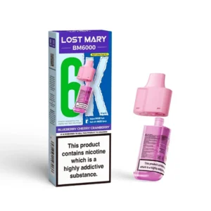 Blueberry Cherry Cranberry Lost Mary BM6000 Refill Pods