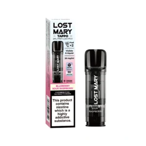 Blueberry Sour Raspberry Lost Mary Tappo Refillable Pods