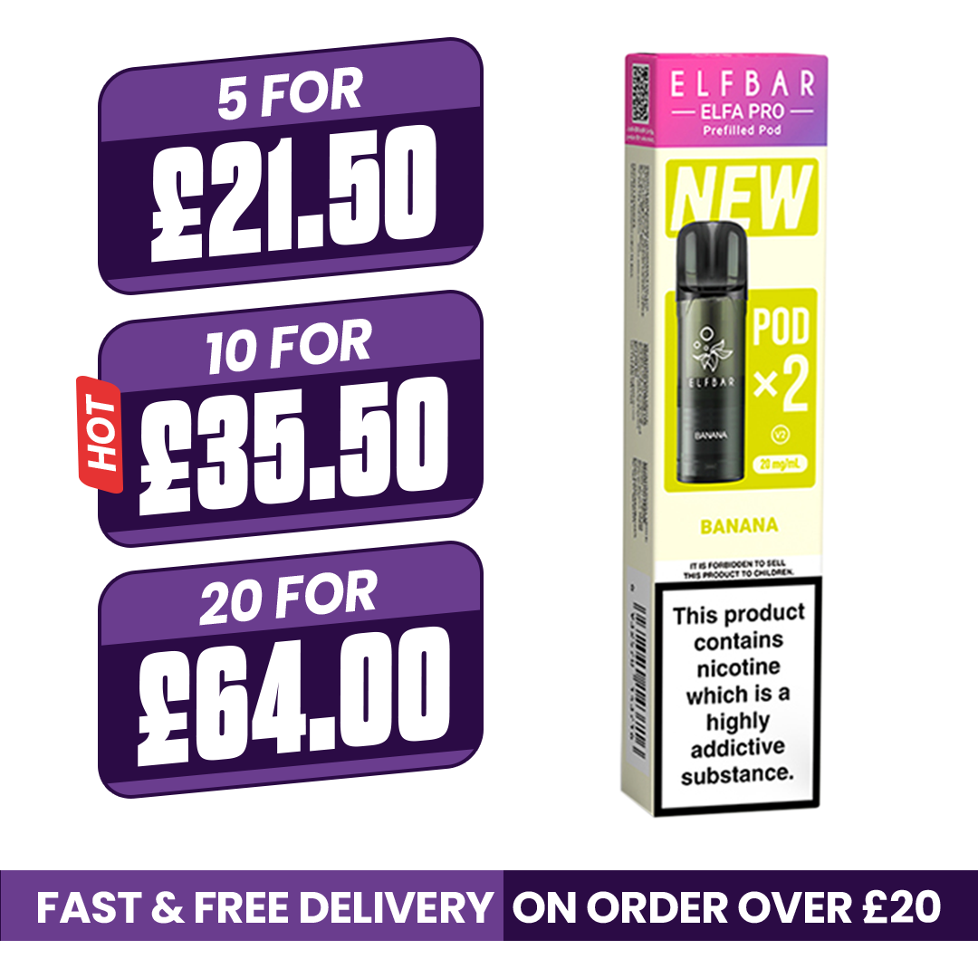 Banana Elf Bar Elfa Pro Prefilled Pods