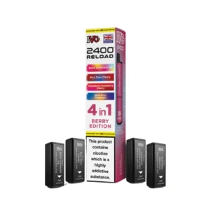 IVG 2400 4 In 1 Berry Edition Reload Pods