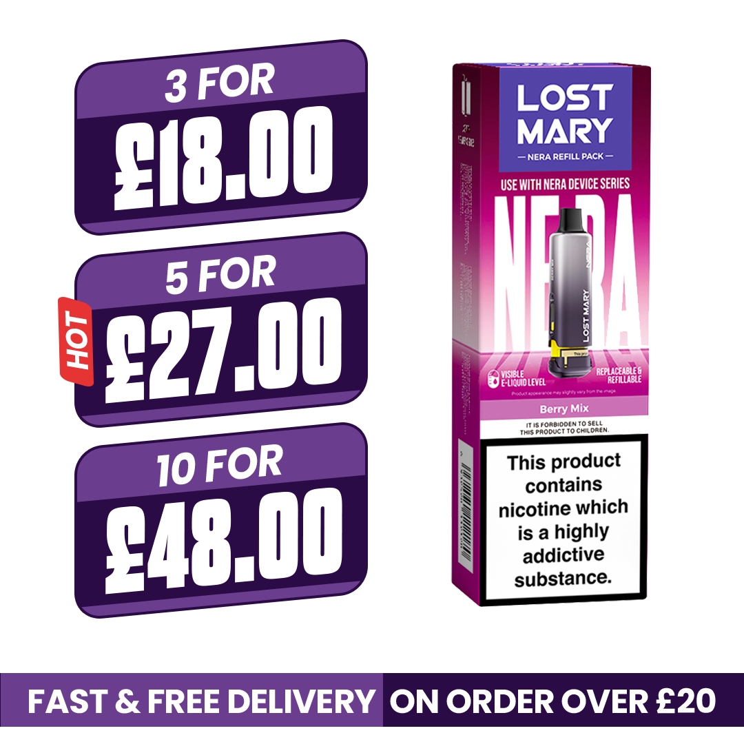 Berry Mix Lost Mary Nera Fullview Pods