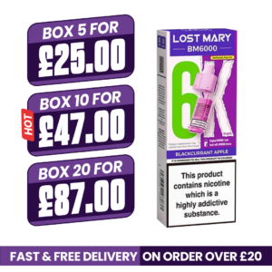 Blackcurrant Apple Lost Mary BM6000 Refill Pods