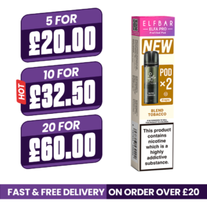 Blend Tobacco Elf Bar Elfa Pro Prefilled Pods