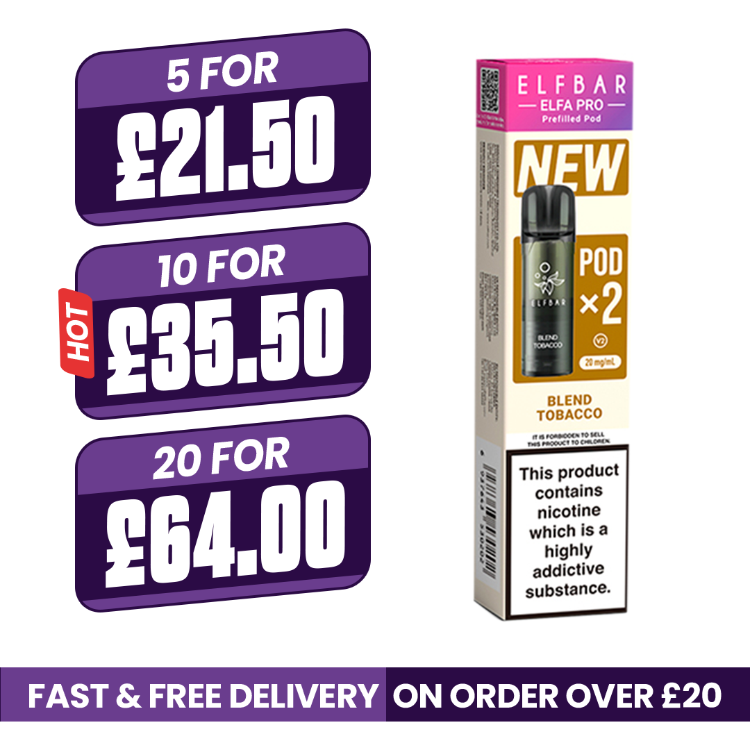 Blend Tobacco Elf Bar Elfa Pro Prefilled Pods