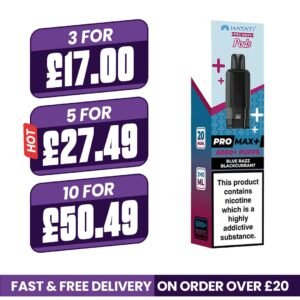 Hayati Pro Max Plus Blue Razz Blackcurrant Refill Pods