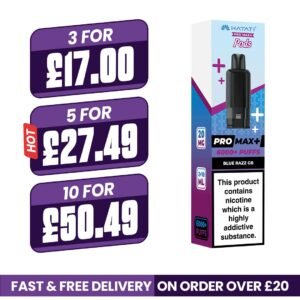 Hayati Pro Max Plus Blue Razz GB Refill Pods