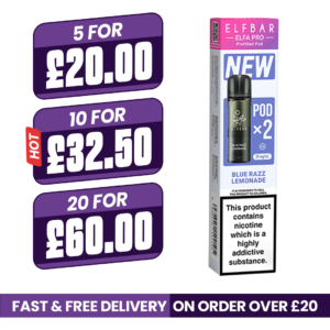Blue Razz Lemonade Elf Bar Elfa Pro Prefilled Pods