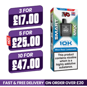 IVG Smart Max Blue Razz Lemonade Refill Pods