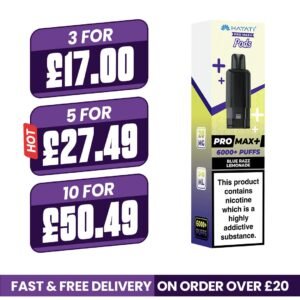 Hayati Pro Max Plus Blue Razz Lemonade Refill Pods