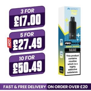 Hayati Pro Max Plus Blue Razz Pineapple Refill Pods
