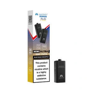 Hayati Mini Ultra 1500 Blue Razz Pineapple Refill Pods