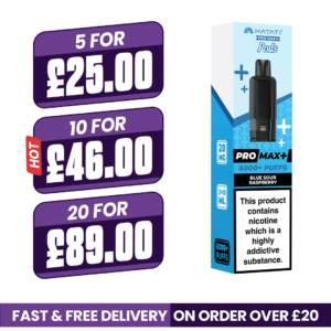 Hayati Pro Max Plus Blue Sour Raspberry Refill Pods