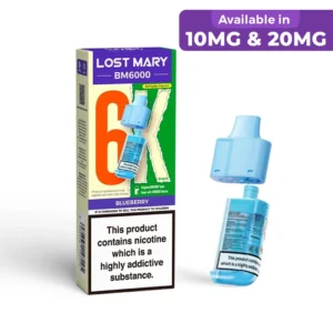 Blueberry Lost Mary BM6000 Refill Pods