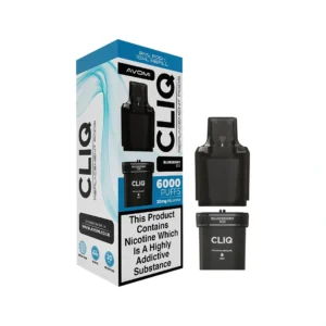 Blueberry Ice Avomi Cliq 6000 Prefilled pods