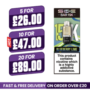 Blueberry Lime SKE Bar 15K Refill Pods