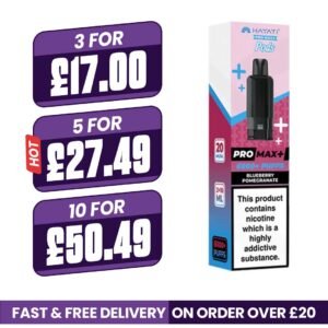 Hayati Pro Max Plus Blueberry Pomegranate Refill Pods
