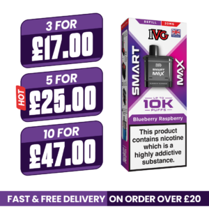 IVG Smart Max Blueberry Raspberry Refill Pods