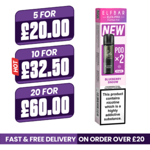 Blueberry Snoow Elf Bar Elfa Pro Prefilled Pods