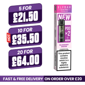 Blueberry Snoow Elf Bar Elfa Pro Prefilled Pods