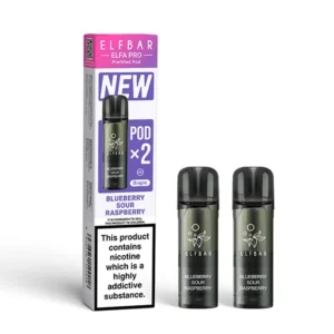 Blueberry Sour Raspberry Elf Bar Elfa Pro Prefilled Pods