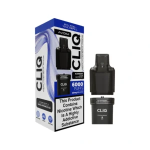 Blueberry Sour Raspberry Avomi Cliq 6000 Prefilled pods