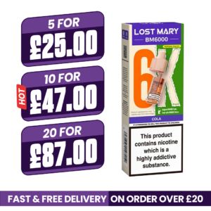 Cola Lost Mary BM6000 Refill Pods