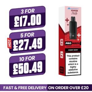 Hayati Pro Max Plus Cherry Berry Refill Pods