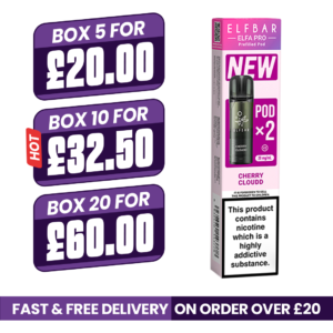 Cherry Cloudd Elf Bar Elfa Pro Prefilled Pods