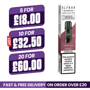 Cherry Cola Elf bar 600 Refill Pods