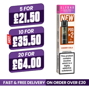 Cherry Cola Elf Bar Elfa Pro Prefilled Pods