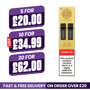Cherry Fizz Gold Bar Reload Prefilled Pods