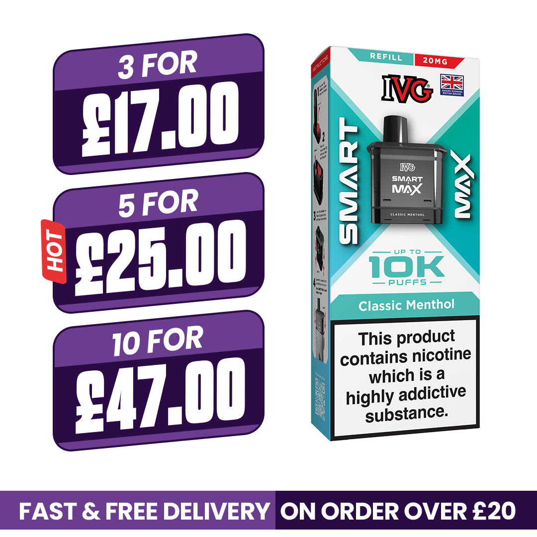 IVG Smart Max Classic Menthol Refill Pods