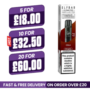 Cola Elf bar 600 Refill Pods