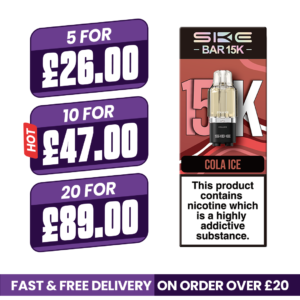 Cola Ice SKE Bar 15K Refill Pods