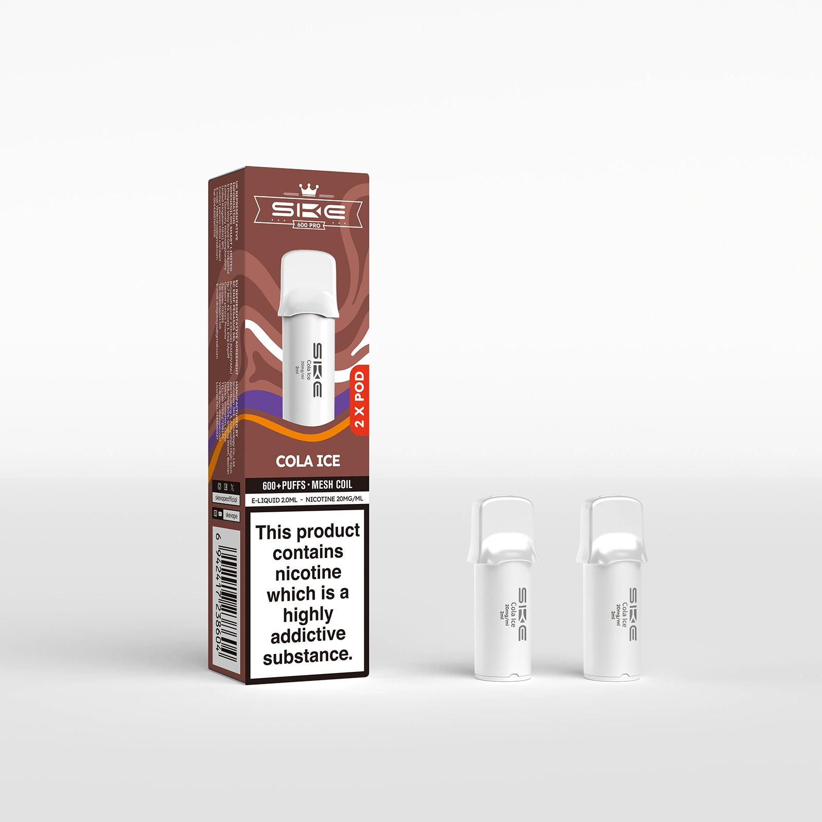 Cola Ice SKE Crystal Bar 600 Pro Prefilled Pods