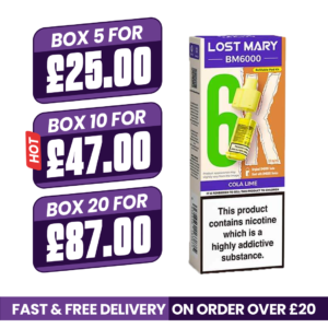 Cola Lime Lost Mary BM6000 Refill Pods