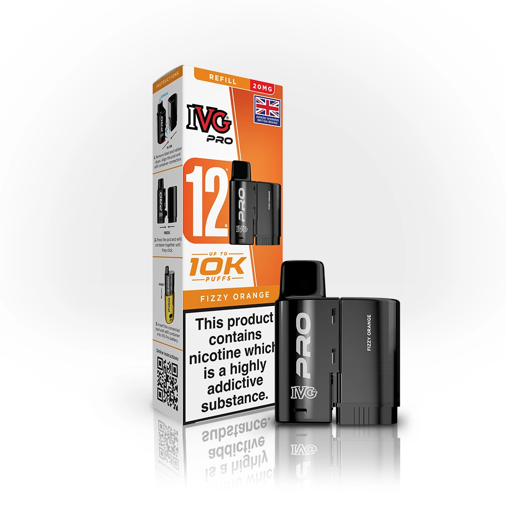 IVG Pro 12 Fizzy Orange Refill Pods