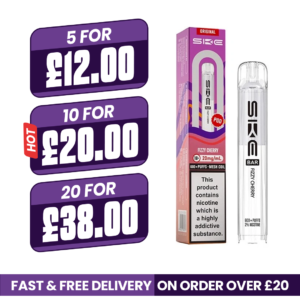 Fizzy Cherry SKE Bar 600 Prefilled Pods