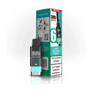 Fresh Menthol Mojito IVG Savr Refill Pods