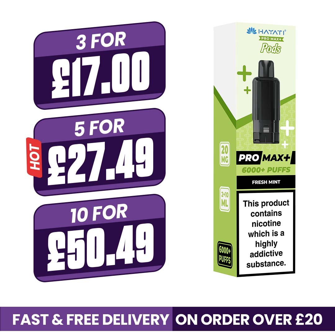 Hayati Pro Max Plus Fresh Mint Refill Pods