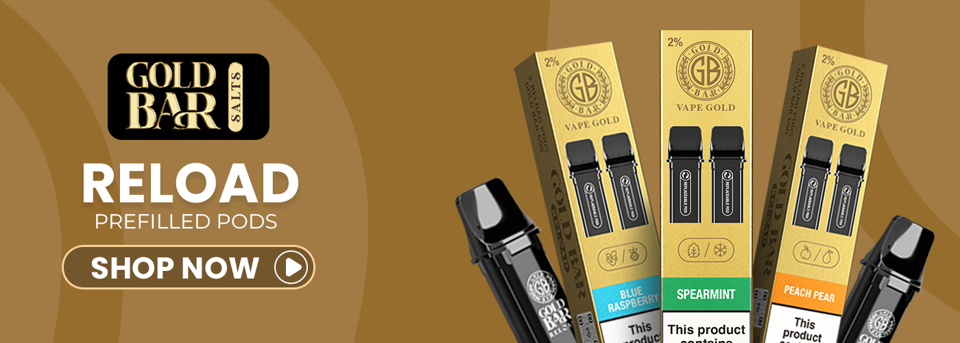 Gold bar Reload Pod Banner