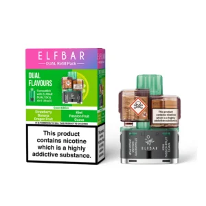Green Edition Elf Bar Dual 10k Refill Pods