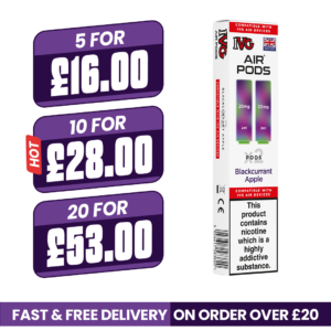 IVG Air Prefilled Pods Blackcurrant Apple