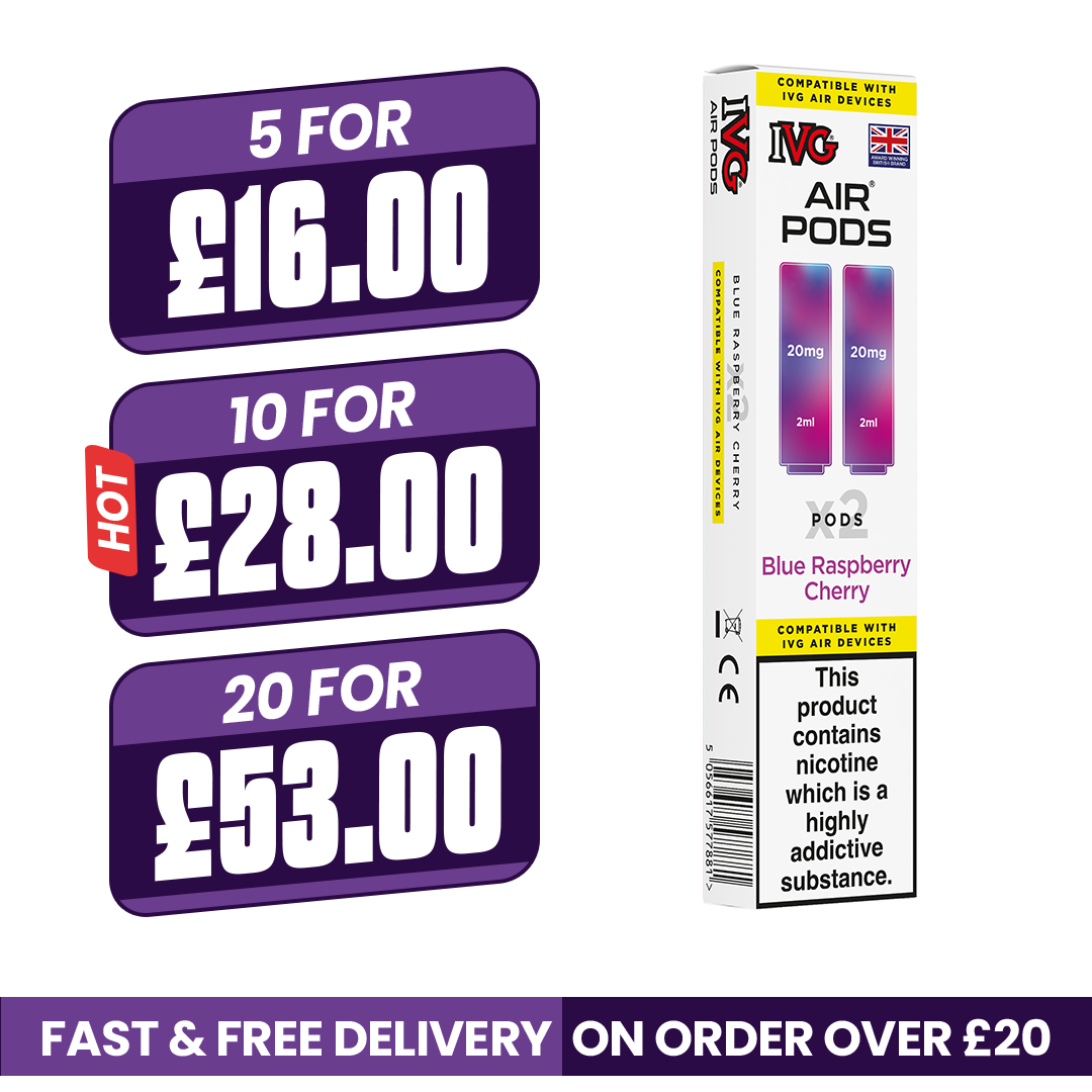 IVG Air Prefilled Pods Blue Raspberry Cherry
