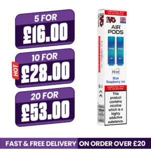 IVG Air Prefilled Pods Blue Raspberry Ice