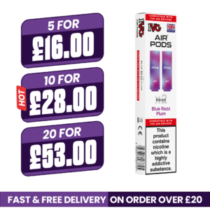 IVG Air Prefilled Pods Blue Razz Plum