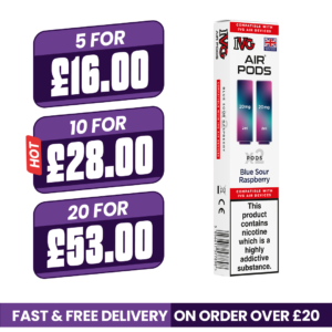 IVG Air Prefilled Pods Blue Sour Raspberry
