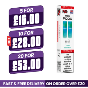 IVG Air Prefilled Pods Classic Menthol